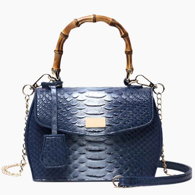 Snake Print Handbag