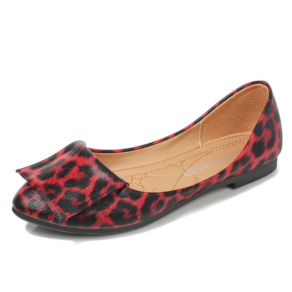 Women's Leopard Casual Loafers