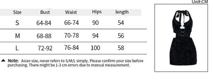 Halter Hollow Sheath Dress