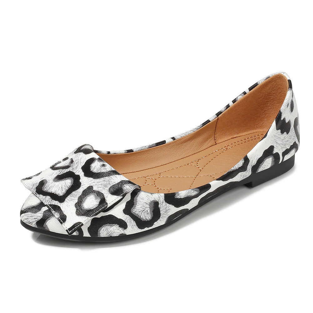 Women's Leopard Casual Loafers