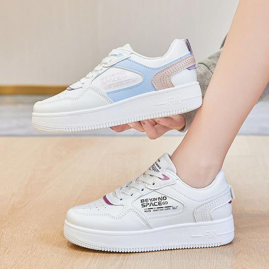 White Casual Sport Sneakers